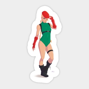 Cammy Stance SFA3 Sticker for Sale by ropified