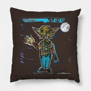 Alfred E. Werewolf Pillow