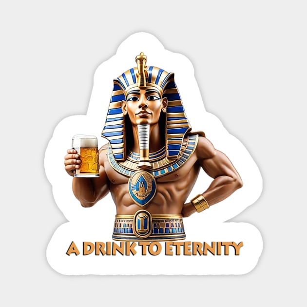 A DRINK TO ETERNITY Magnet by likbatonboot