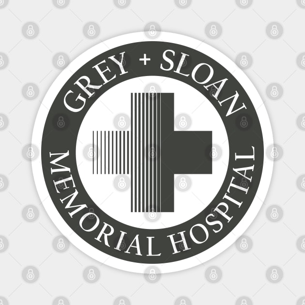 Grey & Sloan Memorial Hospital Logo Magnet by tvshirts