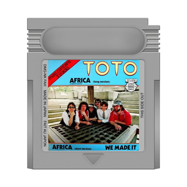 Africa Game Cartridge by PopCarts