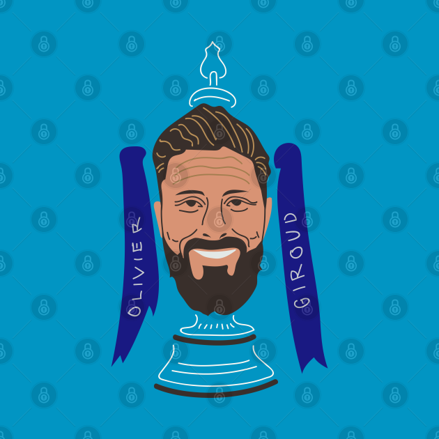 Discover Olivier Giroud Trophy - Chelsea - T-Shirt