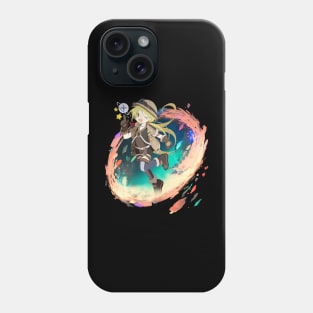 Made In Abyss Reg's Resilience - Celebrate the Robot Boy's Courage with This Tee Phone Case