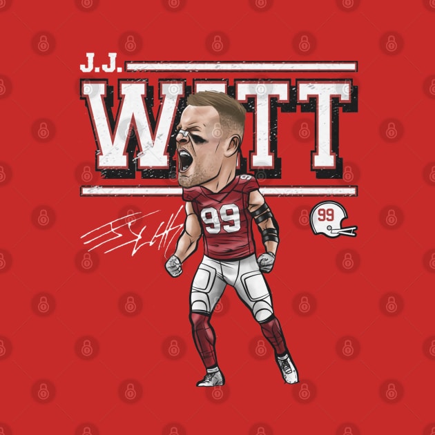 J.J. Watt Arizona Cartoon by Buya_Hamkac