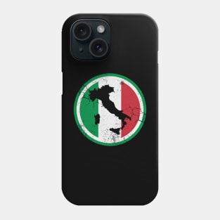 Italy Italian Flag Map Italia Phone Case