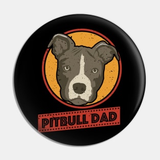 Best Pitbull Daddy Ever Apparel Pin