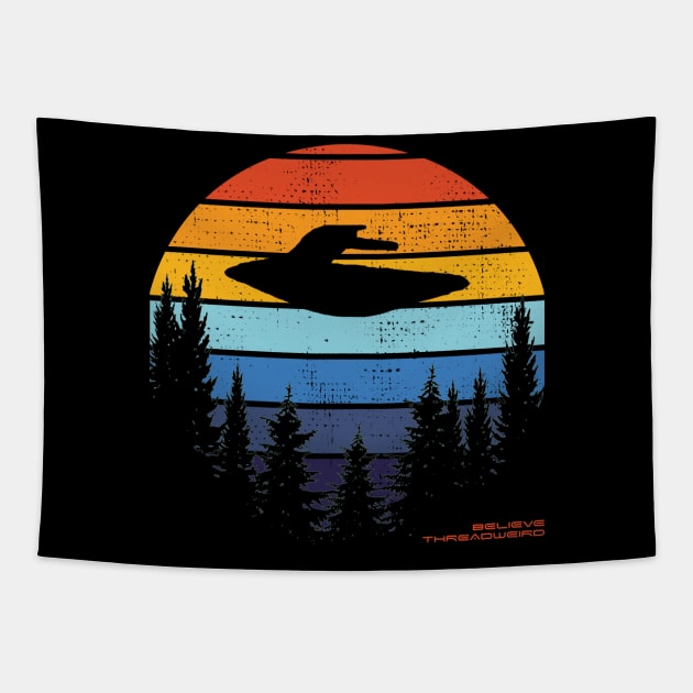 I Want To Believe Tapestry by ThreadWeird Apparel Company