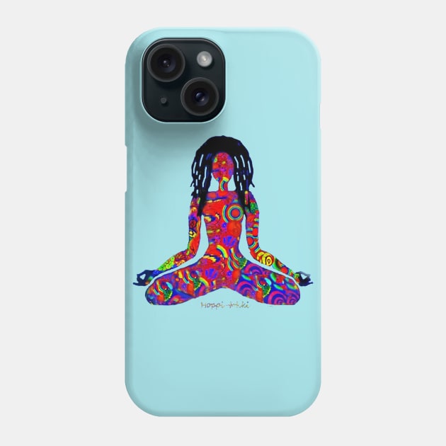 meditation Phone Case by hoppitokki67