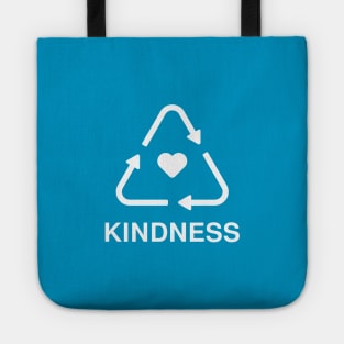 RECYCLE KINDNESS (WHITE) Tote