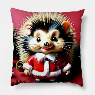 Santa Baby Porcupine Pillow