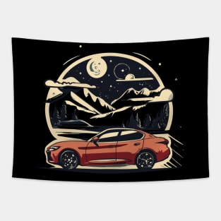 Alfa Romeo Giulia | Vintage Car Tapestry