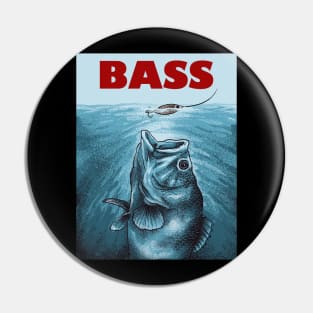 Fishing bass Pin