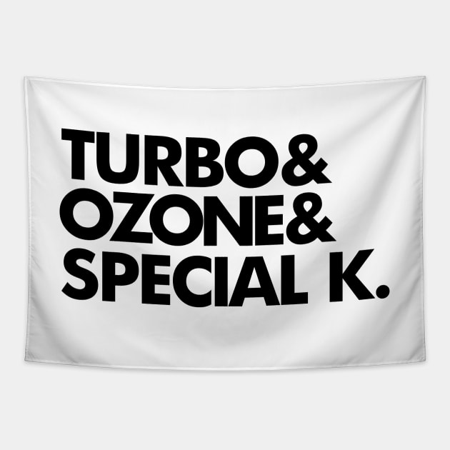 Turbo Ozone Special K blk Tapestry by Styleuniversal