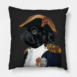 Napoleon Bonapugus Pillow