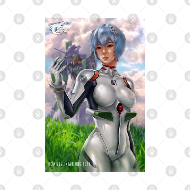 Rei Ayanami by 1996Lixiaolong Artworks