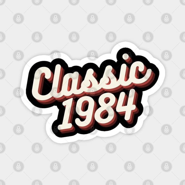 Classic 1984 Magnet by Etopix