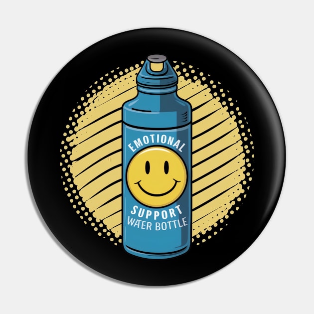 Emotional Support Water Pin by SimpliPrinter