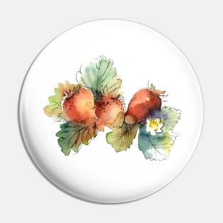 Strawberries Pin