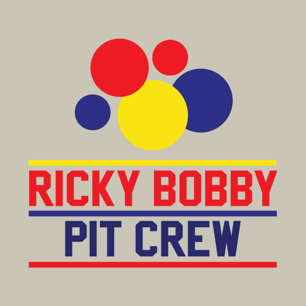 Ricky Bobby Pit Crew by DavidLoblaw
