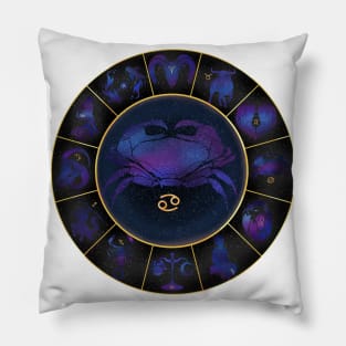 Cancer: the crab Pillow