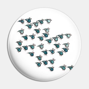 Insect Swarm - Insect Pattern - Pattern - Fly Pin