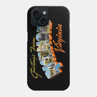 Greetings from Richmond Virginia Phone Case