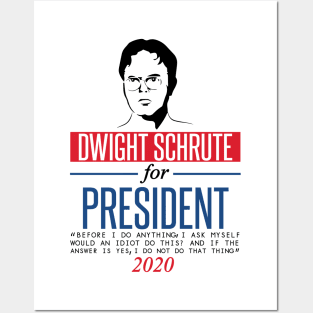 Dwight Schrute with blonde hair Poster for Sale by BestOfficeMemes