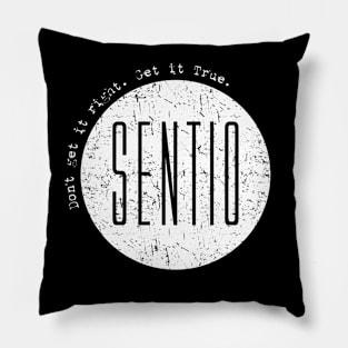 Sentio Logo Pillow