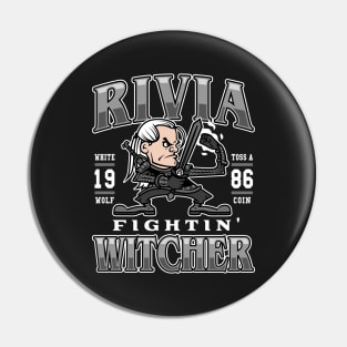 Fighting Witcher Pin