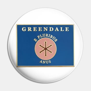 Vintage Greendale Community College Pin