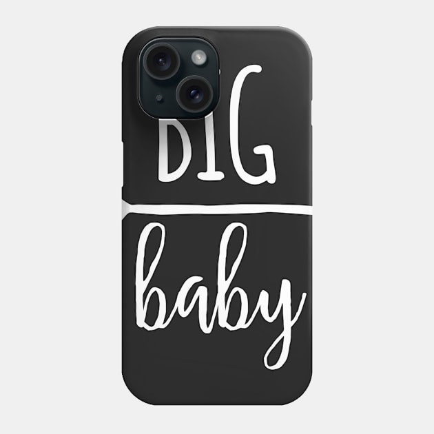 Big Baby Matching Family Gift Idea Pregnancy Pregnancy Phone Case by Kyandii