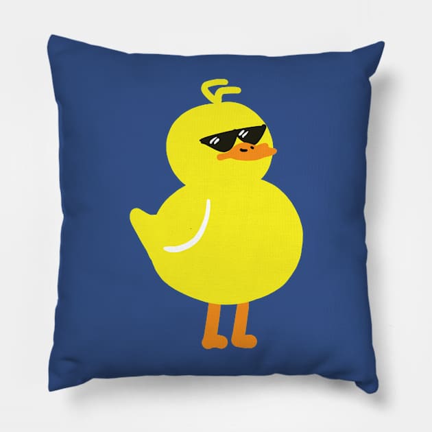 Agent Duck Pillow by GameQuacks