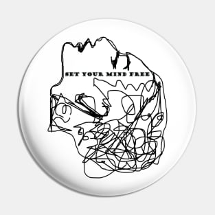 Set your mind free Pin