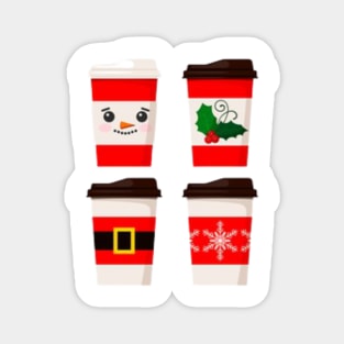 Christmas Coffee Magnet