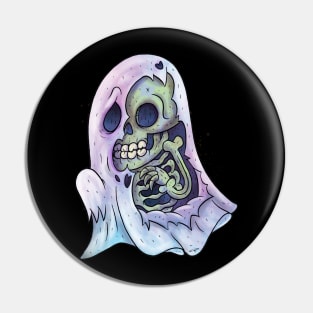 Skele-Sheet Ghost Pin