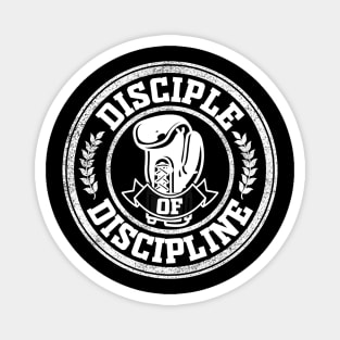 Disciple Of Discipline Motivational Artwork Magnet