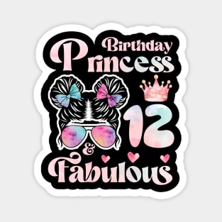 Cute Turning 12 years old tee 12th Birthday gift Birthday Gift Turning 12 years old 12th Birthday Princess Tee My 12th Birthday copy Magnet