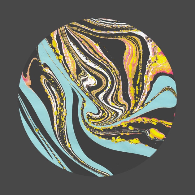 Wavy Marbling by suyumbike