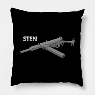 British Sten MKII Submachine Gun Pillow