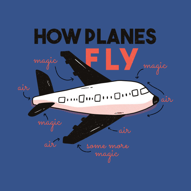 Discover Magic Plane - Planes - T-Shirt