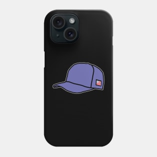 Trucker Hats Blue Graphic Phone Case