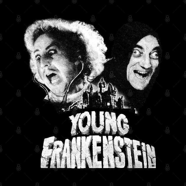 Young Frankenstein Halftone by Resdis Materials