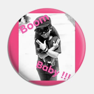 BOOM BABY Pin