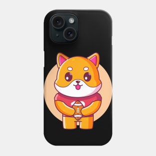 Shiba Inu Rugby American Football Phone Case