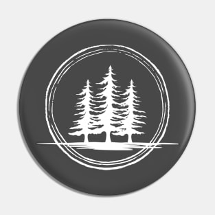 Three trees Pin