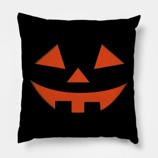 Pumpkin Glitch Pillow