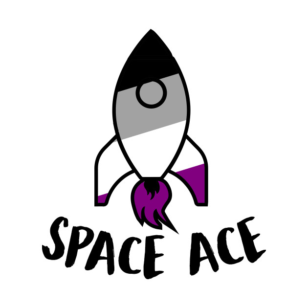 Space Ace Asexual T Shirt Teepublic