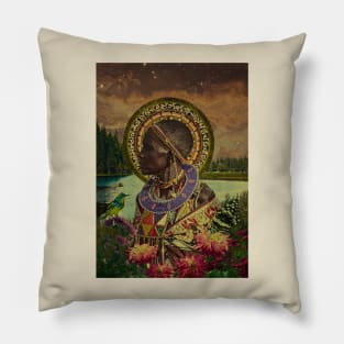 African Art Pillow