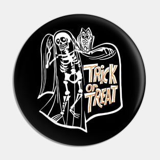 Halloween - Skeleton Ghost Pin