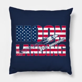 Moon Landing. 50th Anniversary Celebration. Pillow